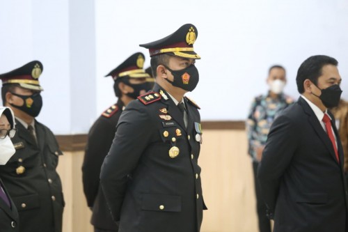 Polres Jombang Gelar Upacara Hari Bhayangkara ke-75 Secara Virtual  