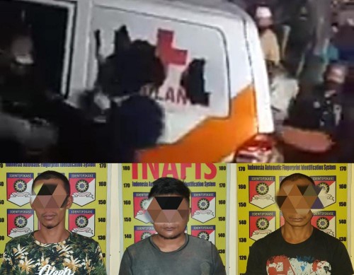 Ringkus 3 Tersangka Perusak Ambulans di Jember, Dipicu Hoaks Pencurian Organ Jenazah