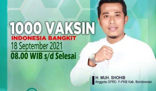 Siapkan 1.000 Dosis Vaksin untuk Umum di Maesan