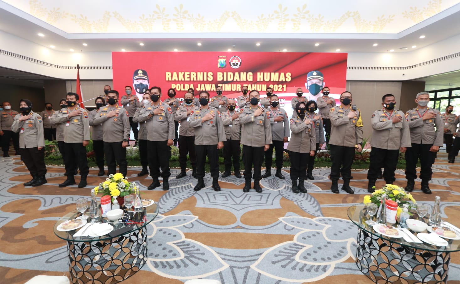 Wakapolda Jatim Apresiasi Jajaran Pengemban Fungsi Humas Polda Jatim