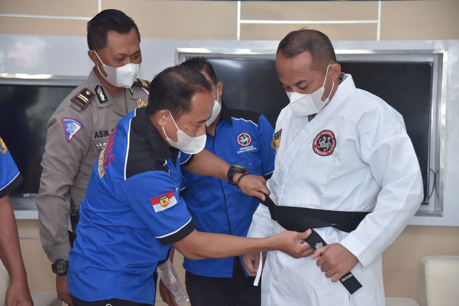 Jalin Silaturahmi dengan INKANAS, Kapolres Lamongan Tekankan Pentingnya Jaga Sportivitas