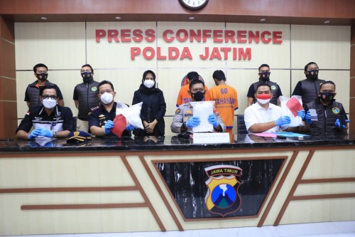 Polda Jatim Gagalkan Penyelundupan Sabu 6 Kg dari Malaysia
